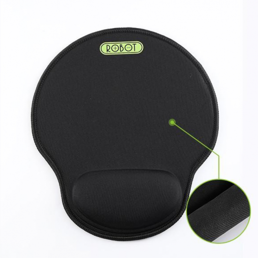 MOUSEPAD BANTAL ROBOT RP02 HITAM - 20 X 26 CM - MSP-RBT-RP02GL