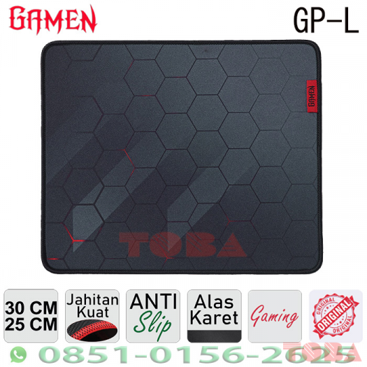 MOUSEPAD GAMING GAMEN GP-L HEXAGON 30x25cm - MSP-GMN-GPLHEX