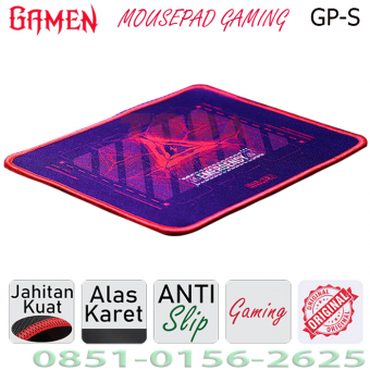 MOUSEPAD GAMING GAMEN GP-S BLACK NON SLIP - MSP-GMN-GPSBLK