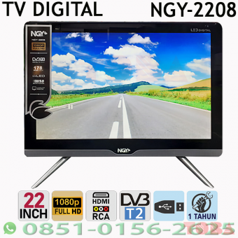 NAGOYA TV DIGITAL DV3 T2 2208 22 INCH - LTV-NGY-2208FH 