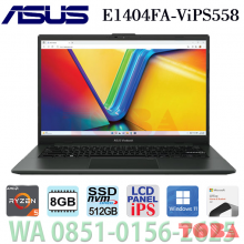 NOTEBOOK ASUS E1404FA-VIPS558 AMD R5-7520U MEMORY 8GB - SSD512GB - WIN11 - FHD 14 INCH  - MIXED BLACK - E14-04F-iPS558