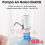 POMPA AIR GALON SAMONO SW-CQ03 BATTREY 1200mAH RECHARGE - PUTIH / BIRU - SMN-PDA-SWCQ03