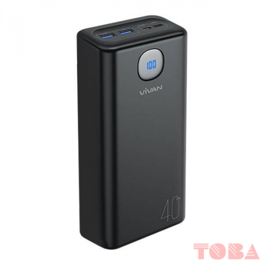 POWER B ANK VIVAN VPB-B40 40.000mAh QUICK CHARGE - PWB-VVN-VPBB40