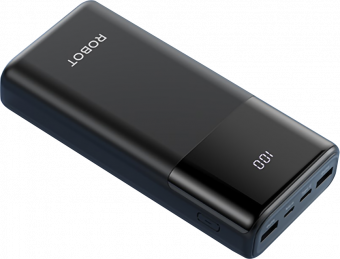 POWER BANK ROBOT RT22S 20.000 mAh - PUTIH DUAL INPUT - PWB-RRT-22S20W