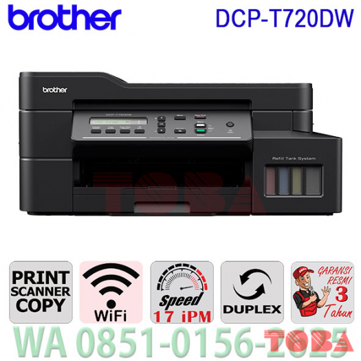 PRINTER BROTHER DCP-720DW SCAN COPY DUPLEX WIFI - PRB-DCP-T720DW
