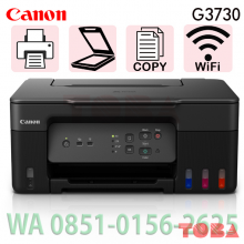 PRINTER CANON G3730 - MULTI FUNGSI PRINT SCAN COPY - PRN-CNN-G3730M