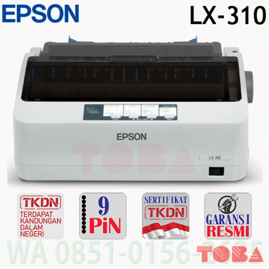 PRINTER EPSON DOT MATRIX LX310 A4 - PRN-EPS-LX310D