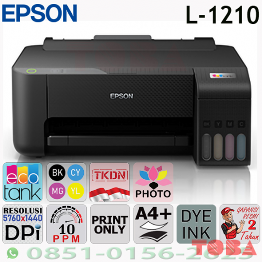 PRINTER EPSON L-1210 SINGLE FUNGSI - PRN-EPS-L1210S