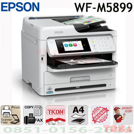 PRINTER EPSON WORKFORCE PRO WF-M5899 MULTI FUNGSI A4 - 