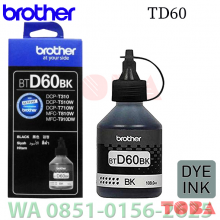 REFILL INK TINTA PRINTER BROTHER BTD60 HITAM DYE INK - REF-BRT-BTD60B