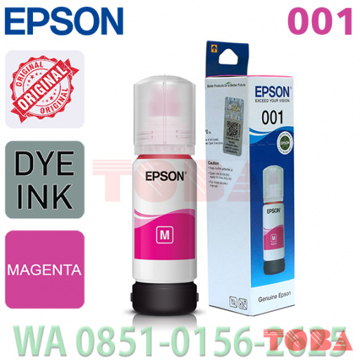 REFILL INK TINTA PRINTER EPSON 001 Y300 MAGENTA - REF-EP0-01Y300