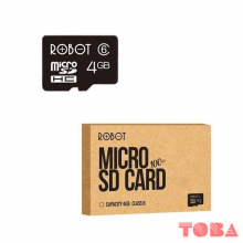 ROBOT MICRO SD CARD ROBOT TF CARD 4GB C10 NON ADAPTOR - MSD-RBT-4GNAC6