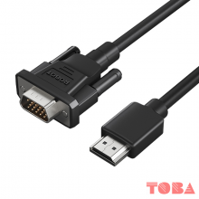 ROBOT RHVC02 KABEL + CONVERTER HDMI TO VGA 15 PIN - 2 METER  - KBR-HV2-RHVC02