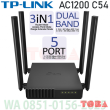 ROUTER TP-LINK AC1200 ARCHER C54 DUAL BAND WIFI 4 ANTENA - RTA-C12-00AC54