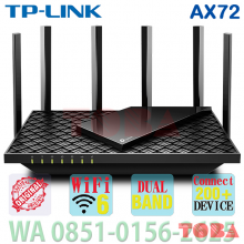 ROUTER TP-LINK ARCHER AX72 X5400  DUAL BAND UP TO 5400Mbps 6 ANTENA - WRT-TPL-ACAX72