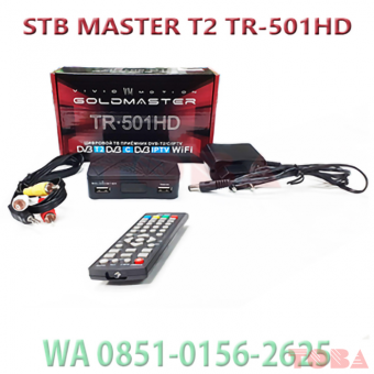 SET TOP BOX (STB) GOLD MASTER DVB-T2 TR501HD - STB-T2T-A501HD