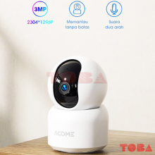SMART IP CAMERA ACOME APC01 PTZ 3MP 1296P FULL HD INDOOR - IPC-ACM-iAPC01