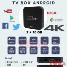 SMART TV BOX ANDROID INFORCXE X1 PRO 4K - ATB-iNF-X1PRO4