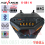 SPEAKER PORTABLE ADVANCE K881 BLUETOOTH + MICROPHONE 30WRMS - SPK-ADV-K881PM