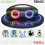 SPEAKER ROBOT RB600 DOULBE 3INCH RGB KARAOKE + MIC BR 5.3 IPX5 - SPK-RBT-RB600B