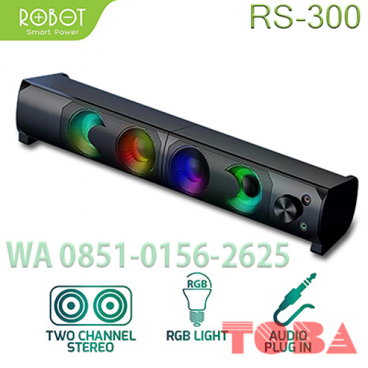 SPEAKER ROBOT RS300 1 Set 2 Unit - SPK-RBT-RS3006