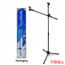 STAND MICROPHONE PROFRSIONAL TRIPOT MT-150 BLCAK - STD-MiC-MT150B