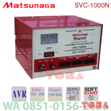 STAVOLT MATSUNAGA SERVO MOTOR 1000VA - SVC-1000N - STV-MNG-M1000V