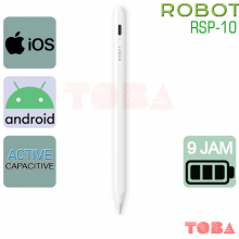 STYLUS PEN ROBOT RSP10 FOR IPAD & ANDROID WHITE - STL-RBT-RSP10W
