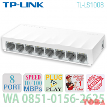SWITCH HUB TP-LINK LS1008 8 PORT 10/100 MBPS - SWH-TPL-LS1008