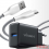 TRAVEL CHARGER VIVAN POWER C18C 18 WATT HITAM - TCH-VVN-PC18WB
