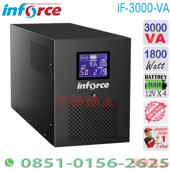 UPS INFORCE iF-3000VA 1800 WATT - IPS-iiF-3000VA