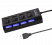 USB HUB 4 PORT HI  SPEED SAKLAR USB 2.0 - HBU-TB1-4PU2+S