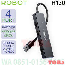 USB HUB ROBOT H130 4 PORT USB 2.0 - HBU-RBT-4PH130