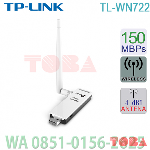 USB WIFI TP-LINK WN722N 150 MBPS + ANTENA - WFU-TTL-WN722N