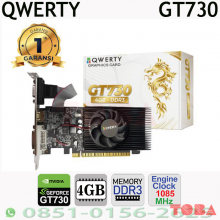 VGA NVIDIA GEFORCE 4GB DDR-3 128BIT QWERTY GT730 - VGA-QWE-4GT730