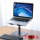 VIVAN HOLDER NOTEBOOK ALUMINIUM STAN VLS-03 - GREY - HDN-VVV-LS03GR