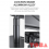 VIVAN HOLDER NOTEBOOK ALUMINIUM STAN VLS-03 - GREY - HDN-VVV-LS03GR