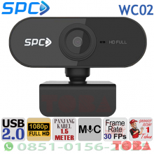 WEBCAM SPC WC02 FULL HD 1080P - 2 MP  - WCM-SPC-WC0210