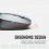 WIRELESS KEYBOARD + MOUSE ROBOT KM3100 - HITAM - KMW-RBT-KM3100