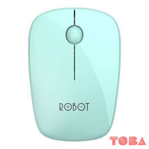 WIRELESS MOUSE ROBOT M220 GREEN 2.4GHZ 1600 DPI - MSW-RBT-M220GR