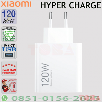 XIAOMI ADAPTOR 127 WATT HYPER CHARGE COMBO TYPE-A - ADP-XMi-120WSC - ADP-XMi-120WSC